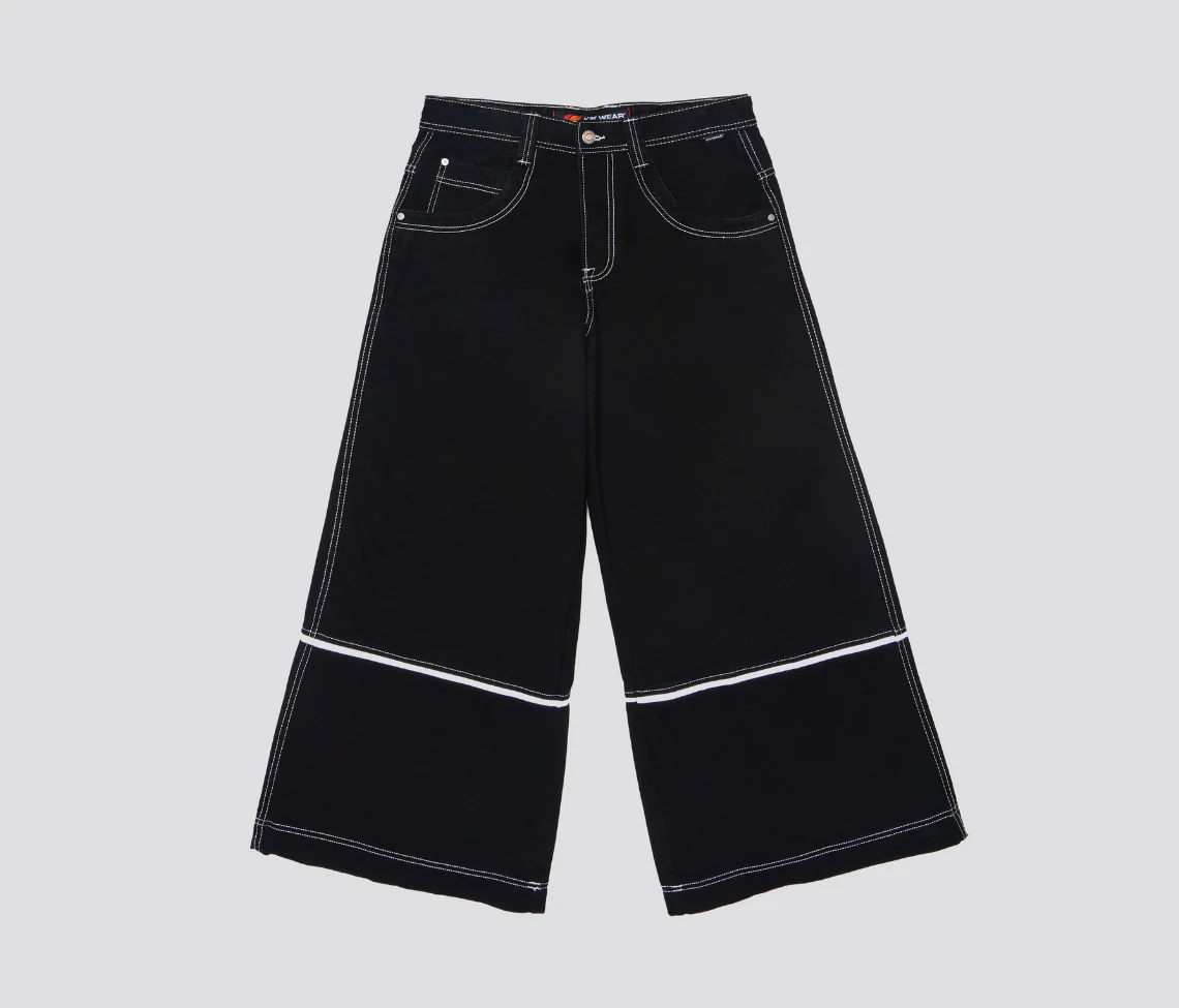 REFLEKTOR 36" WIDE LEG SUPER BLACK RINSE - Image 4