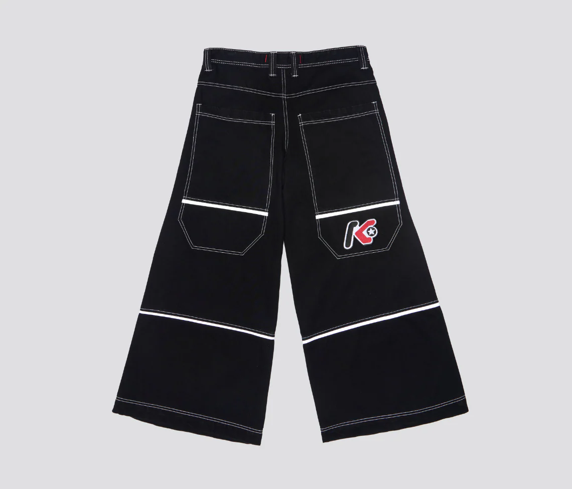 REFLEKTOR 36" WIDE LEG SUPER BLACK RINSE - Image 5