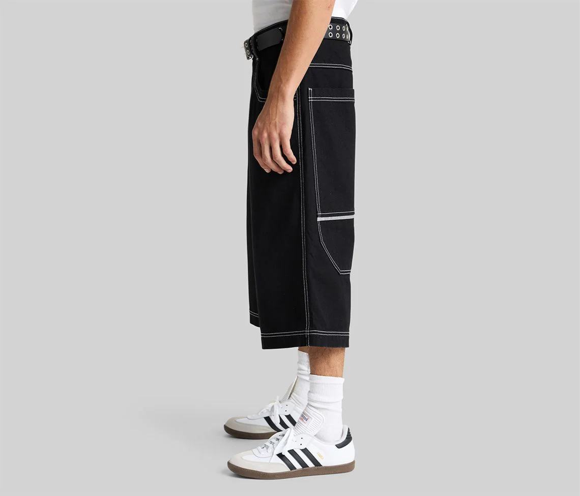 REFLEKTOR JORT 18" INSEAM SUPER BLACK RINSE - Image 5