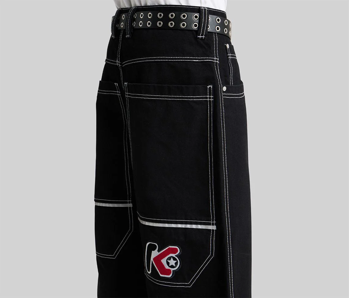 REFLEKTOR JORT 18" INSEAM SUPER BLACK RINSE - Image 6