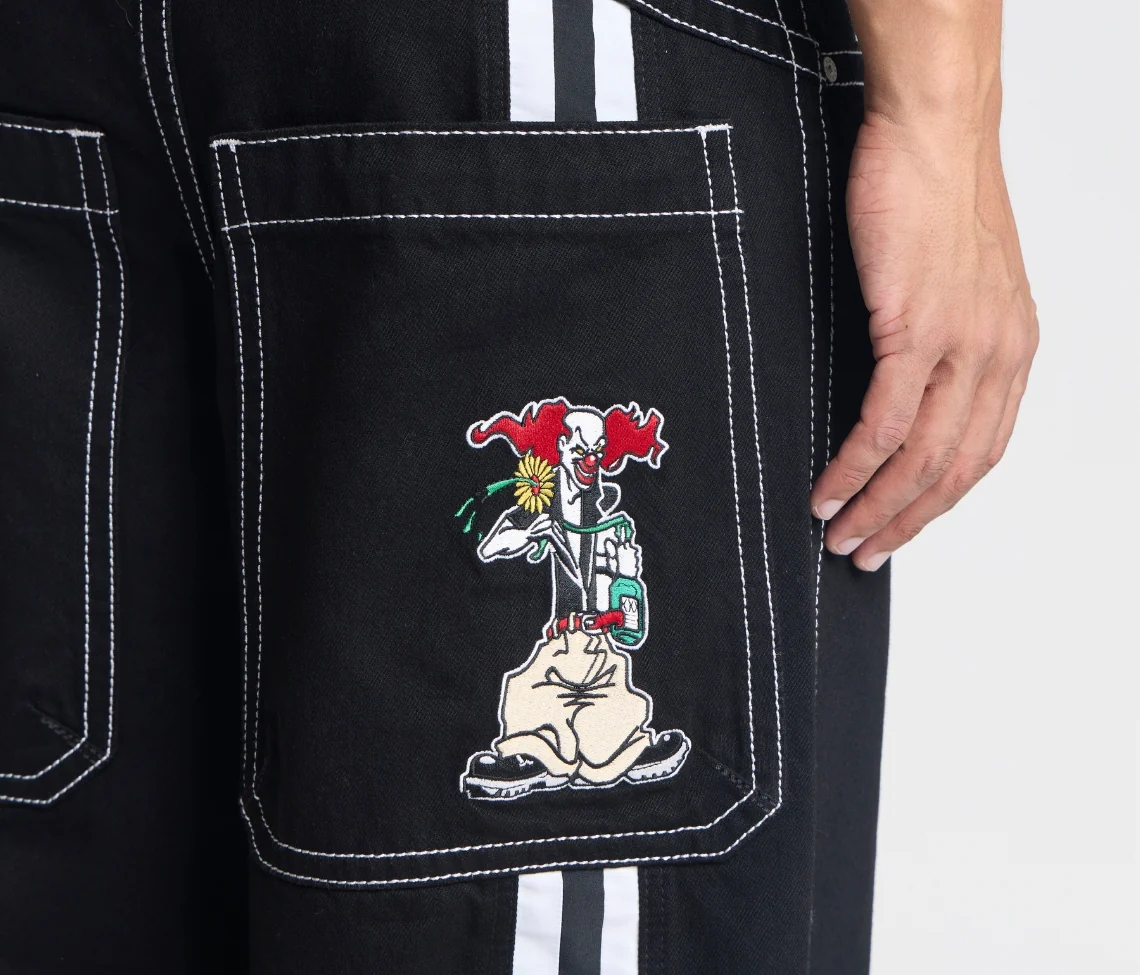 EVIL KLOWN 28" SUPER BLACK RINSE - Image 6