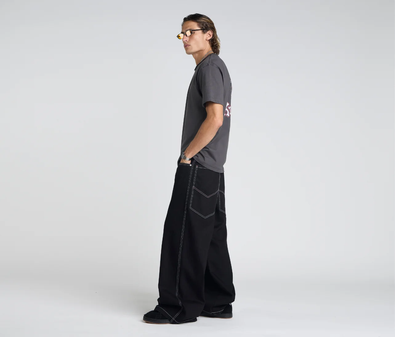 SUPREME ASTRO K 26" SUPER BLACK RINSE - Image 4