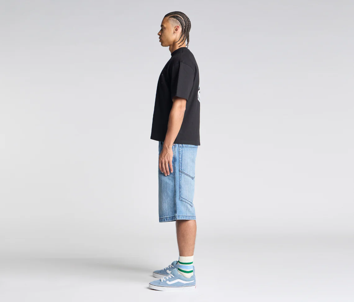 SUPREME GRAFFITI JORT 15" INSEAM 90s MEDIUM WASH - Image 4