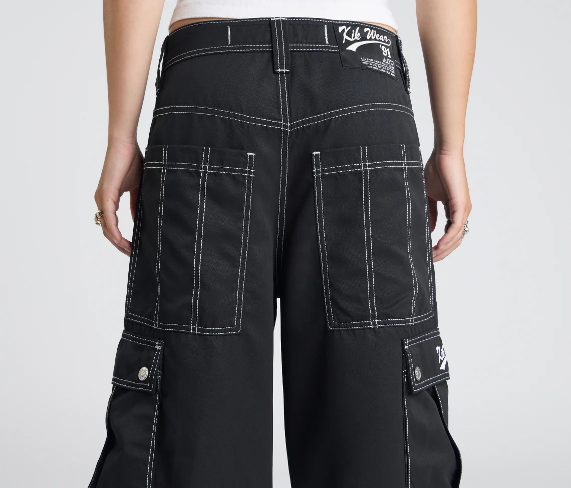 W HYDRO CHILL MICROSUEDE CARGO SHORT 15" INSEAM BLACK - Image 7