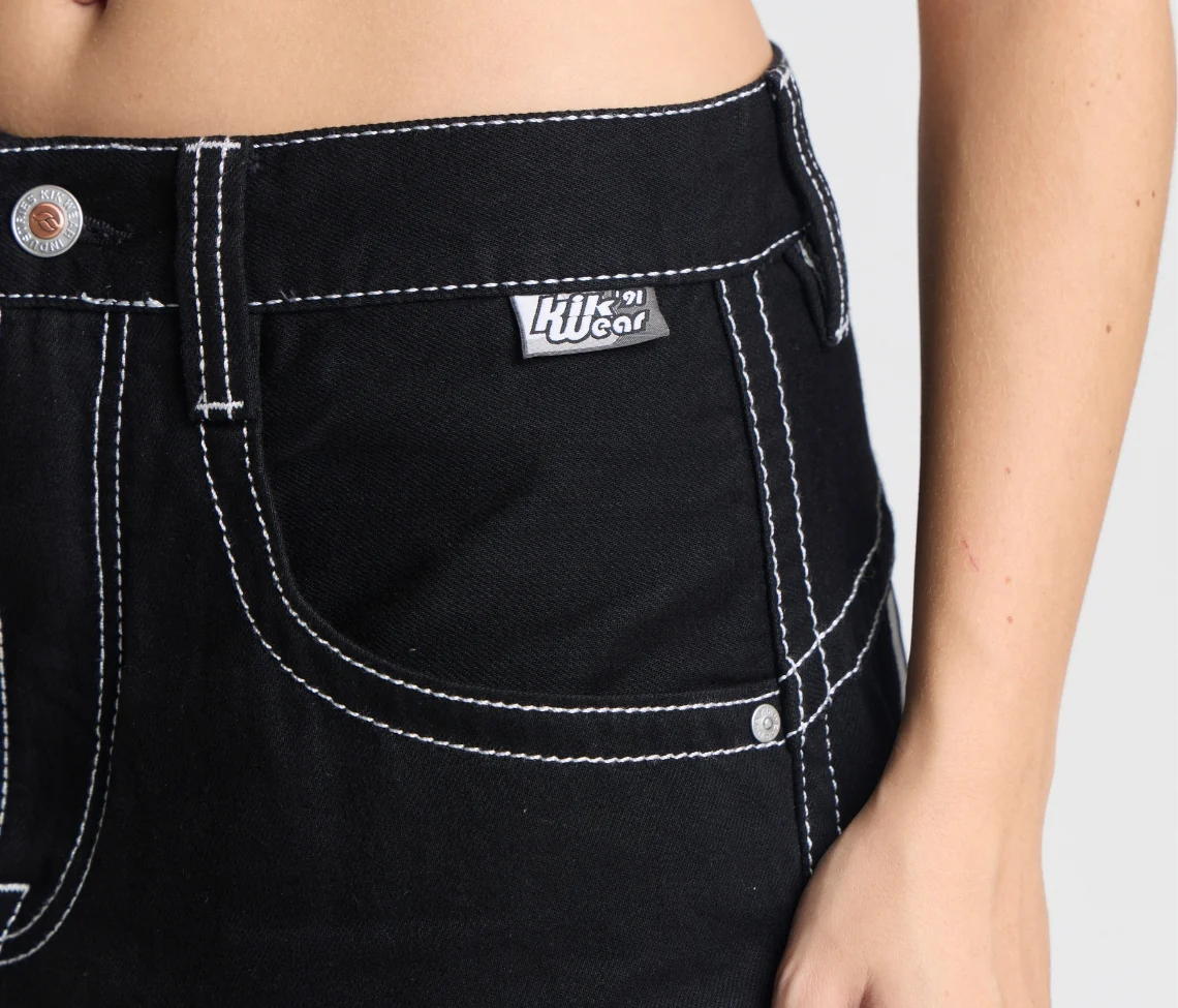 W EVIL KLOWN 28" SUPER BLACK RINSE - Image 12