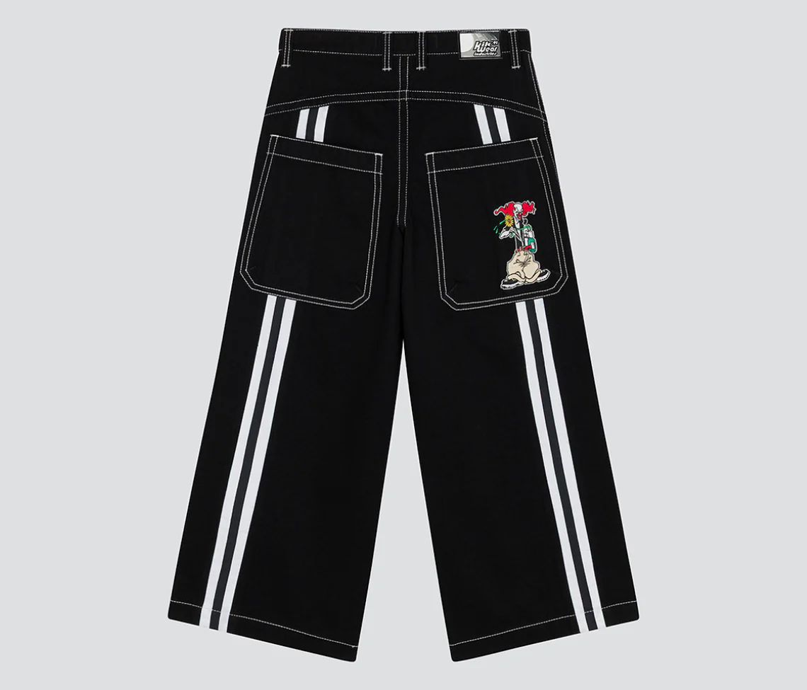 W EVIL KLOWN 28" SUPER BLACK RINSE - Image 13