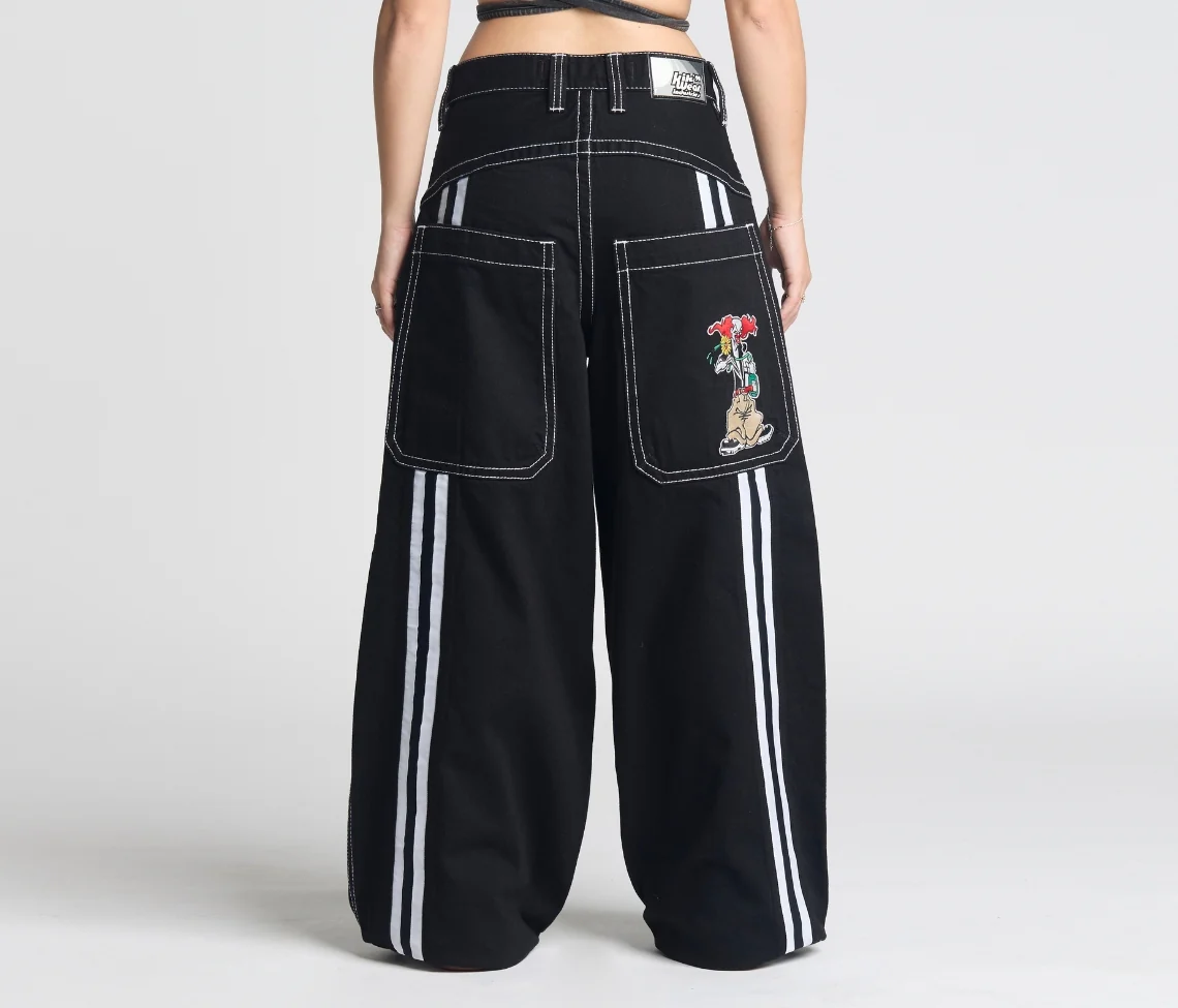 W EVIL KLOWN 28" SUPER BLACK RINSE - Image 3