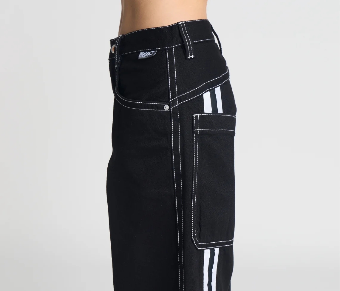 W EVIL KLOWN 28" SUPER BLACK RINSE - Image 6