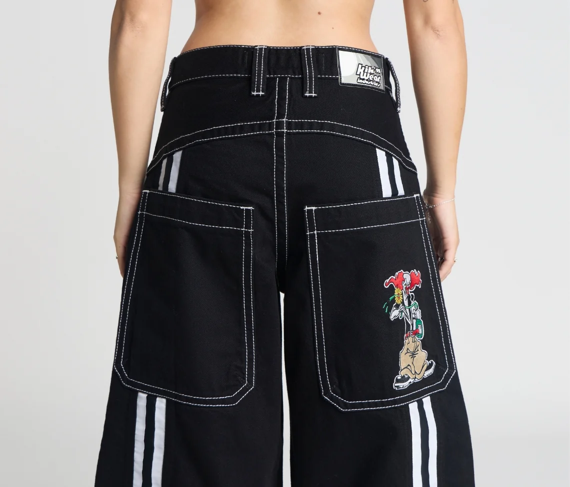 W EVIL KLOWN 28" SUPER BLACK RINSE - Image 7