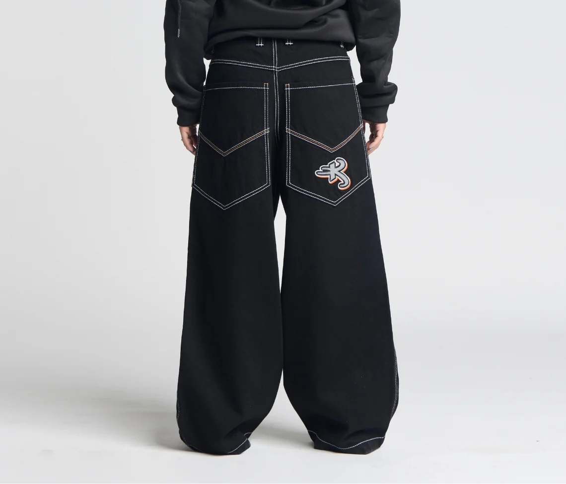 W SUPREME REFLEKTIVE K-HOLE 26" SUPER BLACK RINSE - Image 3