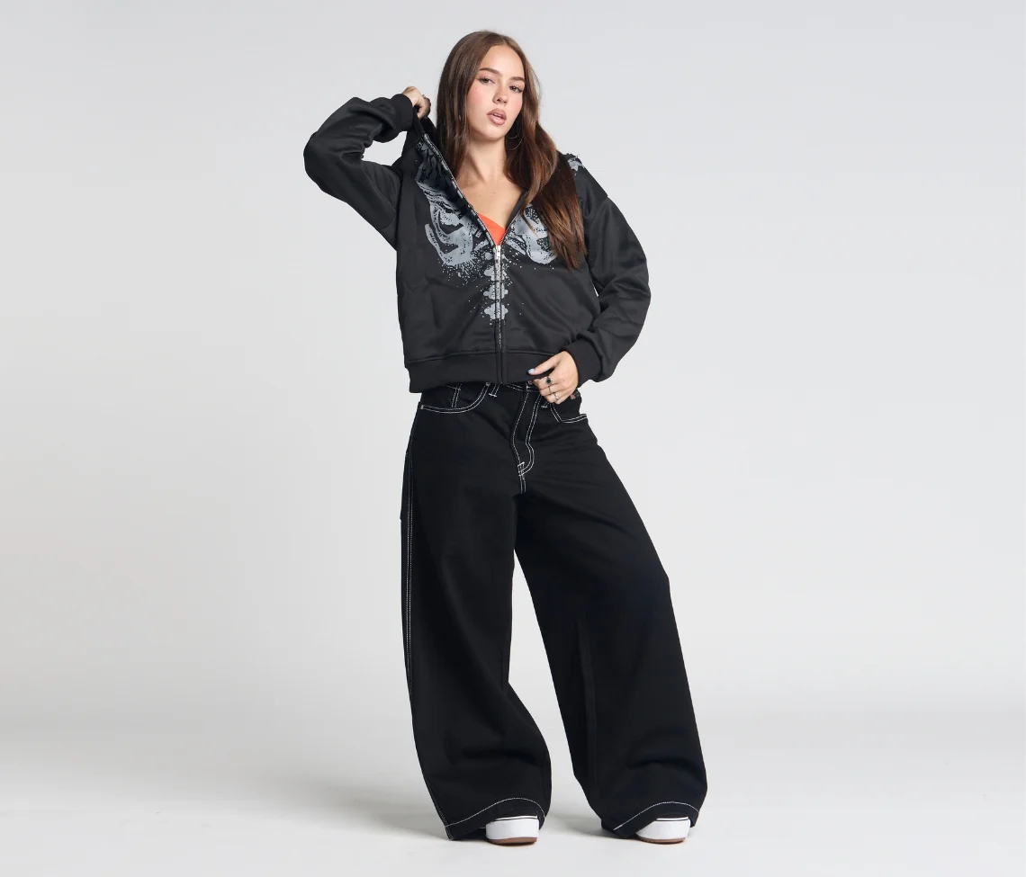 W SUPREME REFLEKTIVE K-HOLE 26" SUPER BLACK RINSE - Image 6