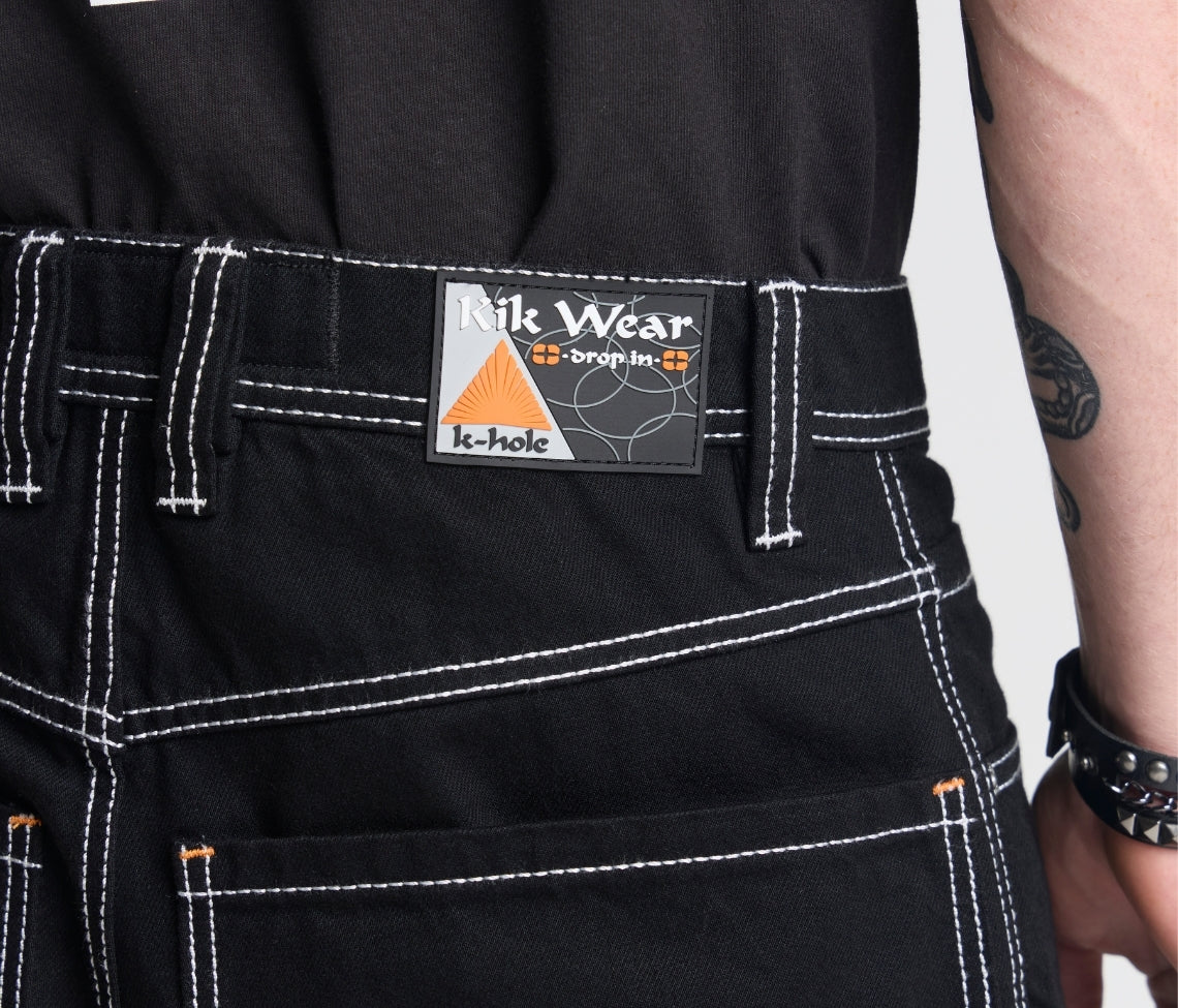 W SUPREME REFLEKTIVE K-HOLE 26" SUPER BLACK RINSE - Image 8